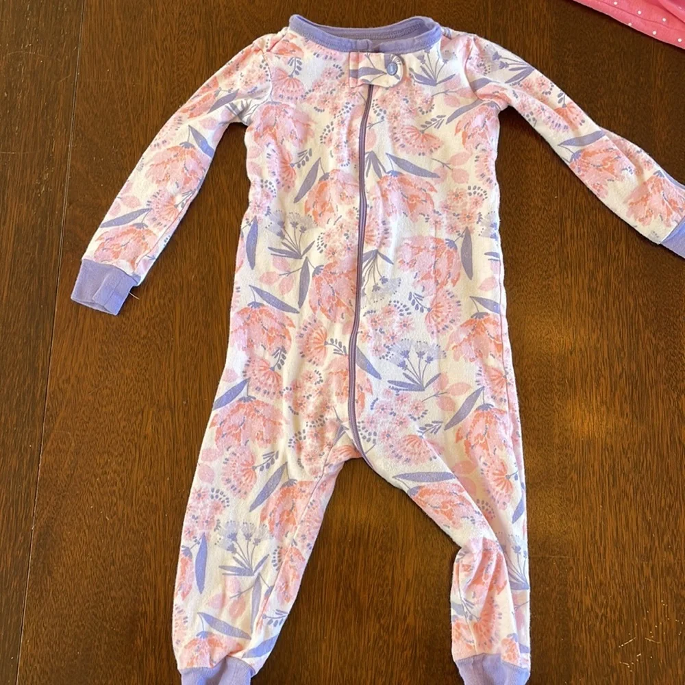 NB, 6-9 mths, 12-18 mths, 3T sleepers for girl family 4 lot bundle - Picture 6 of 9